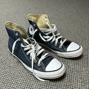 Converse Chuck Taylor Hi 9.5 Navy